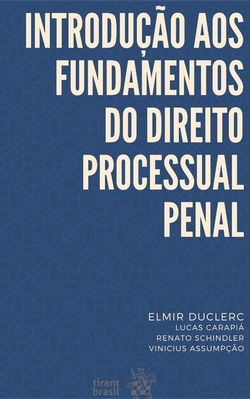Capa de Introdução aos Fundamentos do Direito Processual Penal